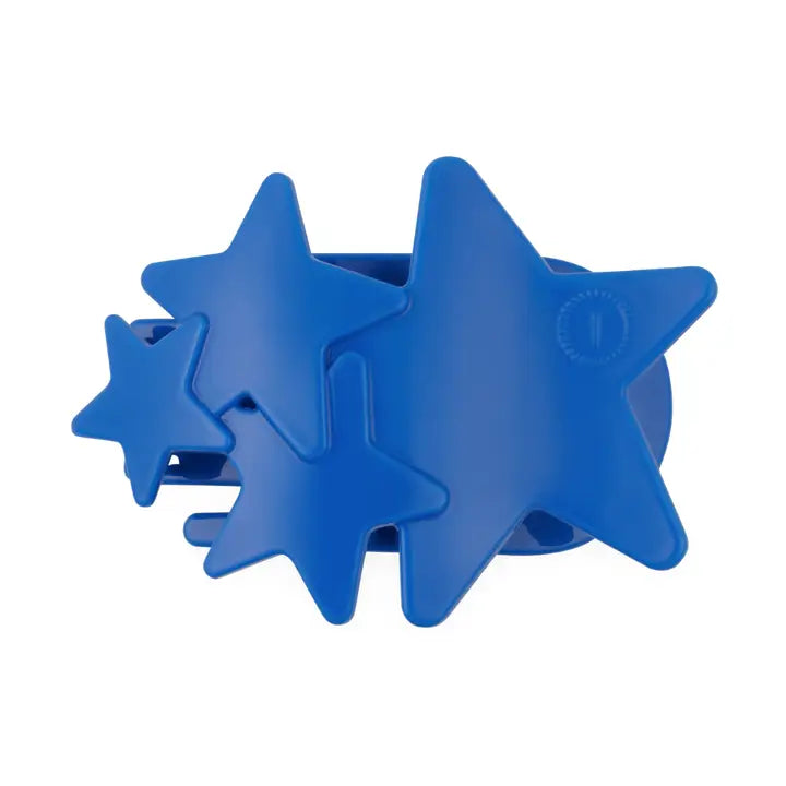 Flat Hair Clip | Small | Blue Shooting Star