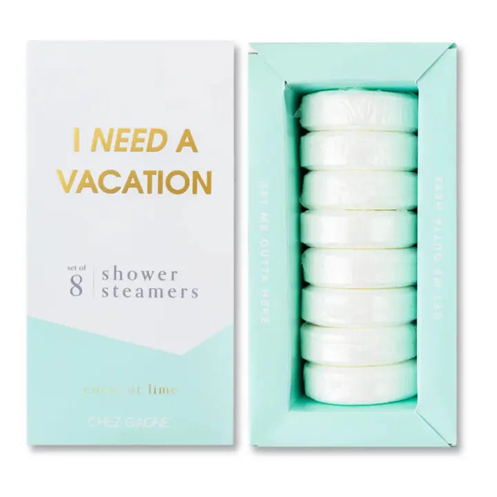 I Need A Vacation - Aromatherapy Shower Steamers - Coconut Lime
