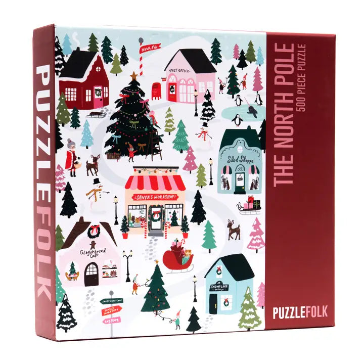 The North Pole 500 Piece Christmas Puzzle