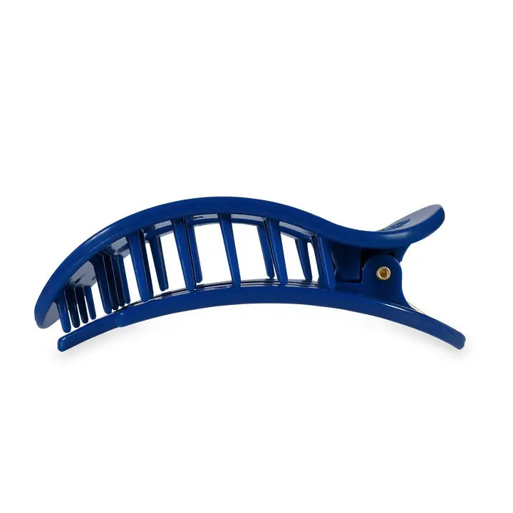 Flat Round Hair Clip | Large | Texas Rangers