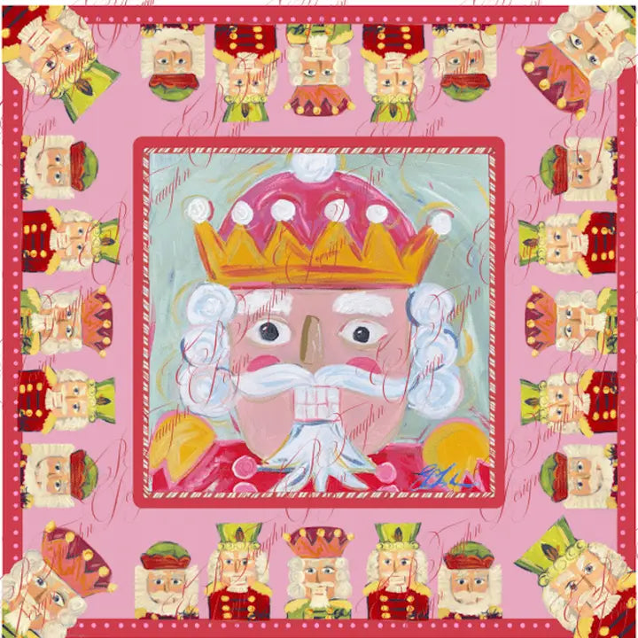 The Crazy Cracker Mahjong Christmas Mat