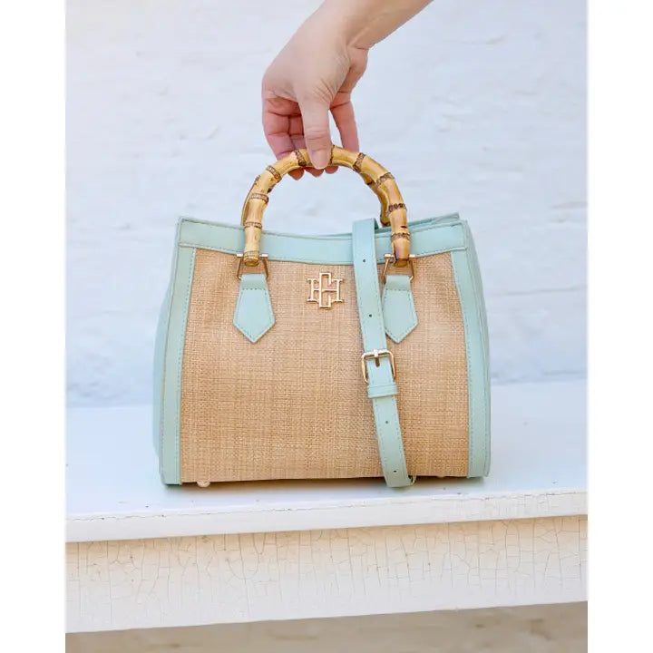 Kennedy Tote Natural Mint
