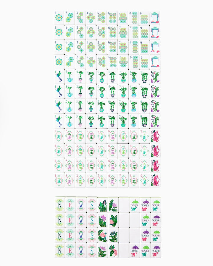 Palm Royale Mahjong Tiles