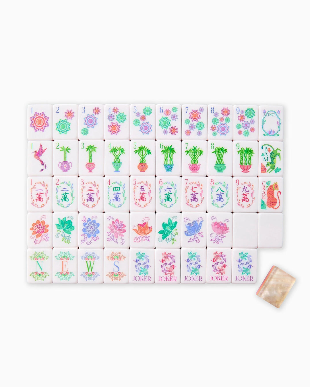 Pearlescent Tiles - Oh My Mahjong