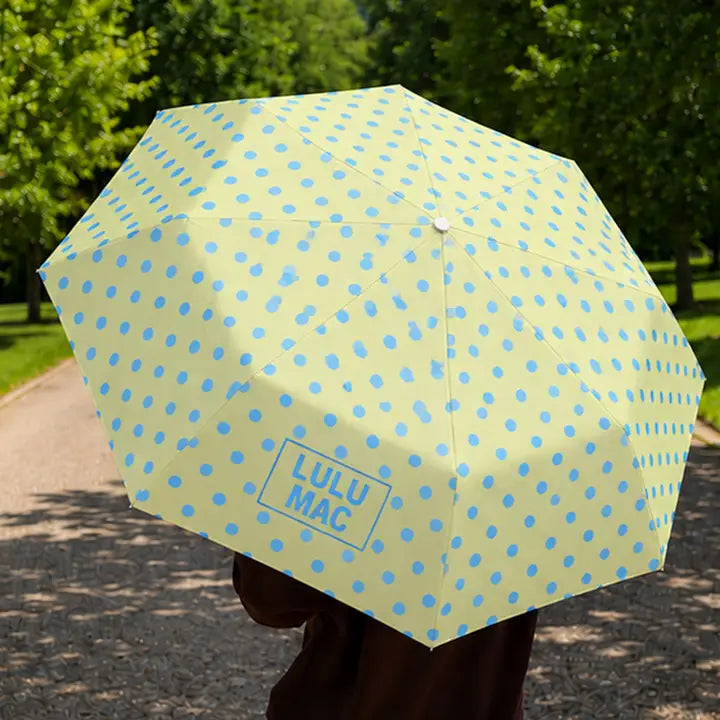 Umbrella Yellow w/ Blue Dot